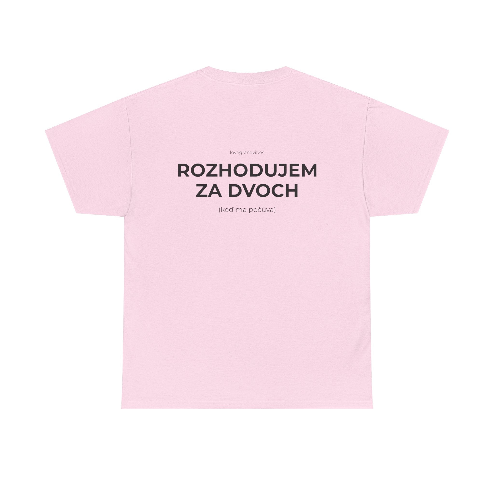 PIJEM ZA DVOCH / ROZHODUJEM ZA DVOCH TEE