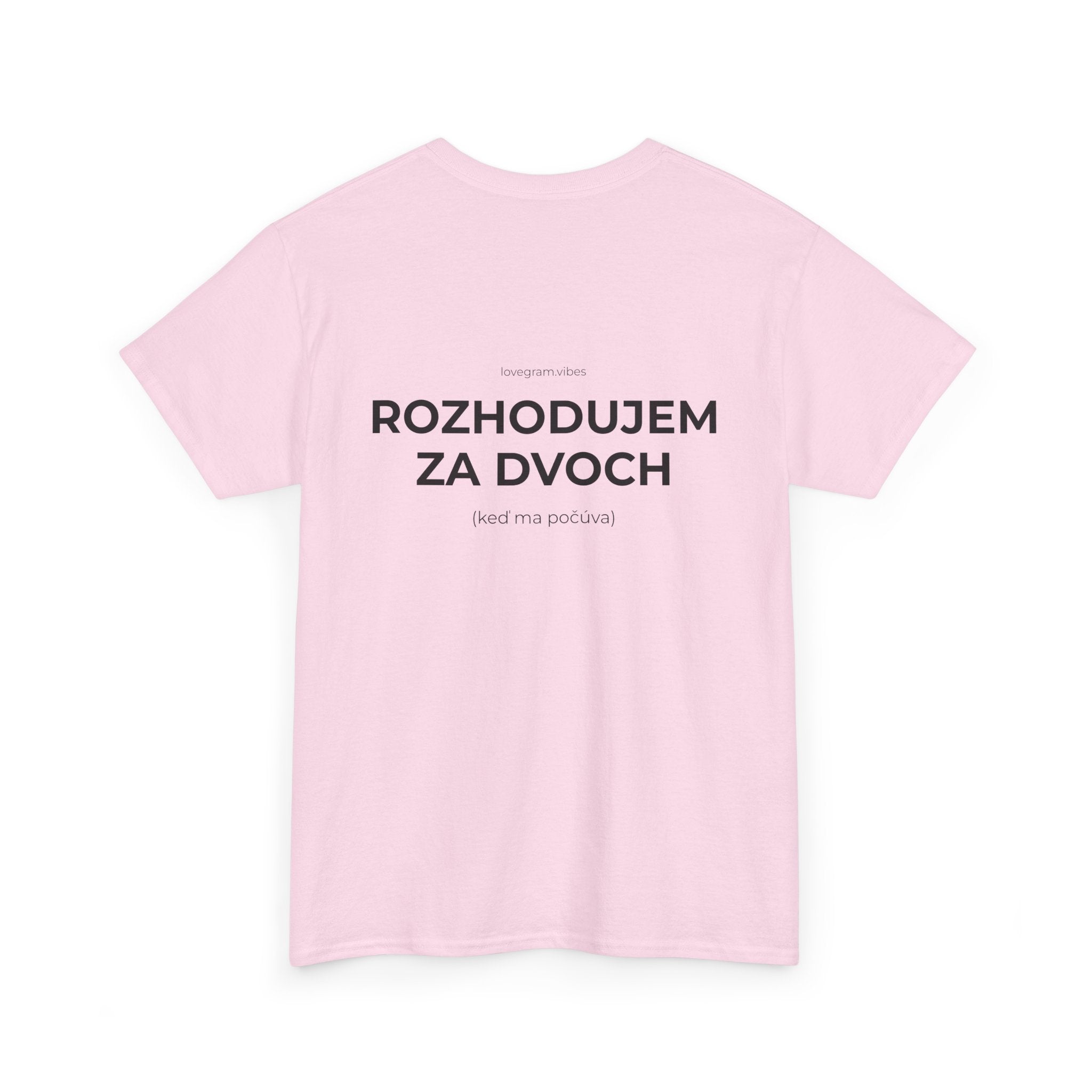 PIJEM ZA DVOCH / ROZHODUJEM ZA DVOCH TEE