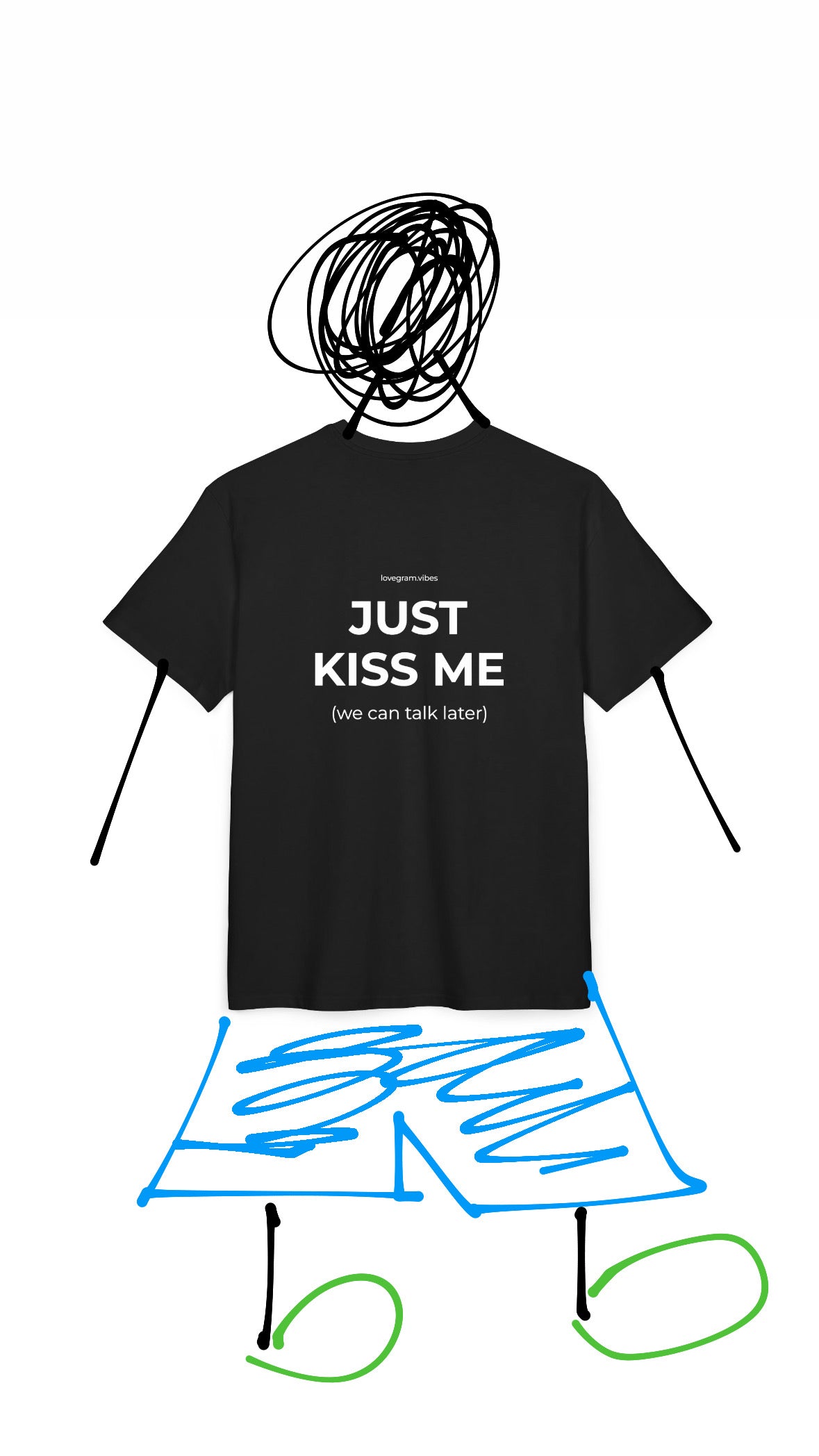 JUST KISS ME TRIČKO