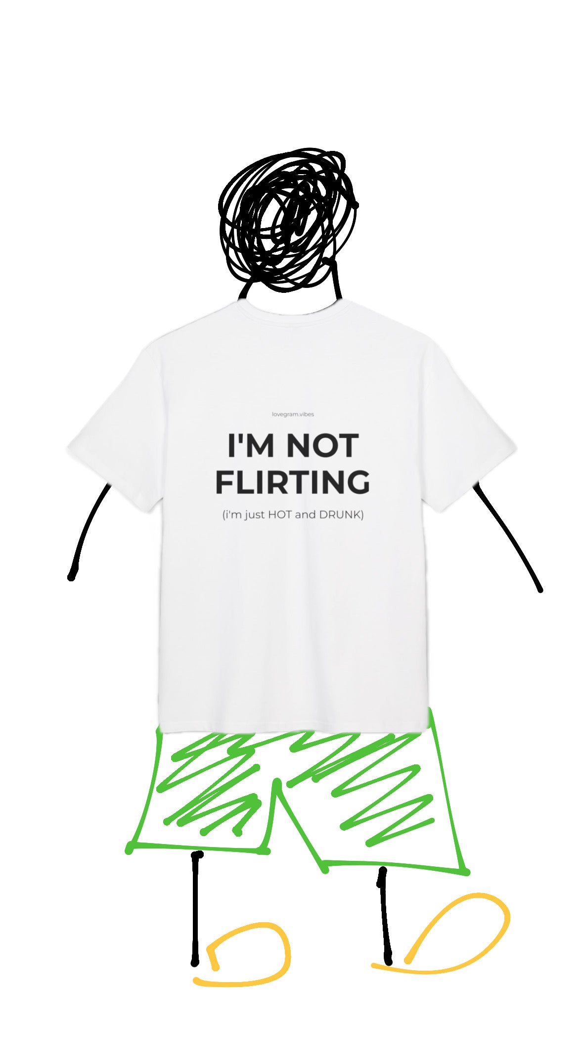 I’M NOT FLIRTING TRIČKO