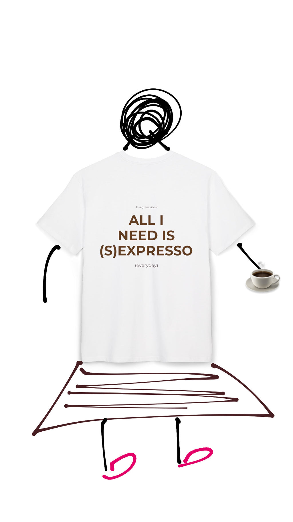 ALL I NEED IS (S)EXPRESSO TRIČKO