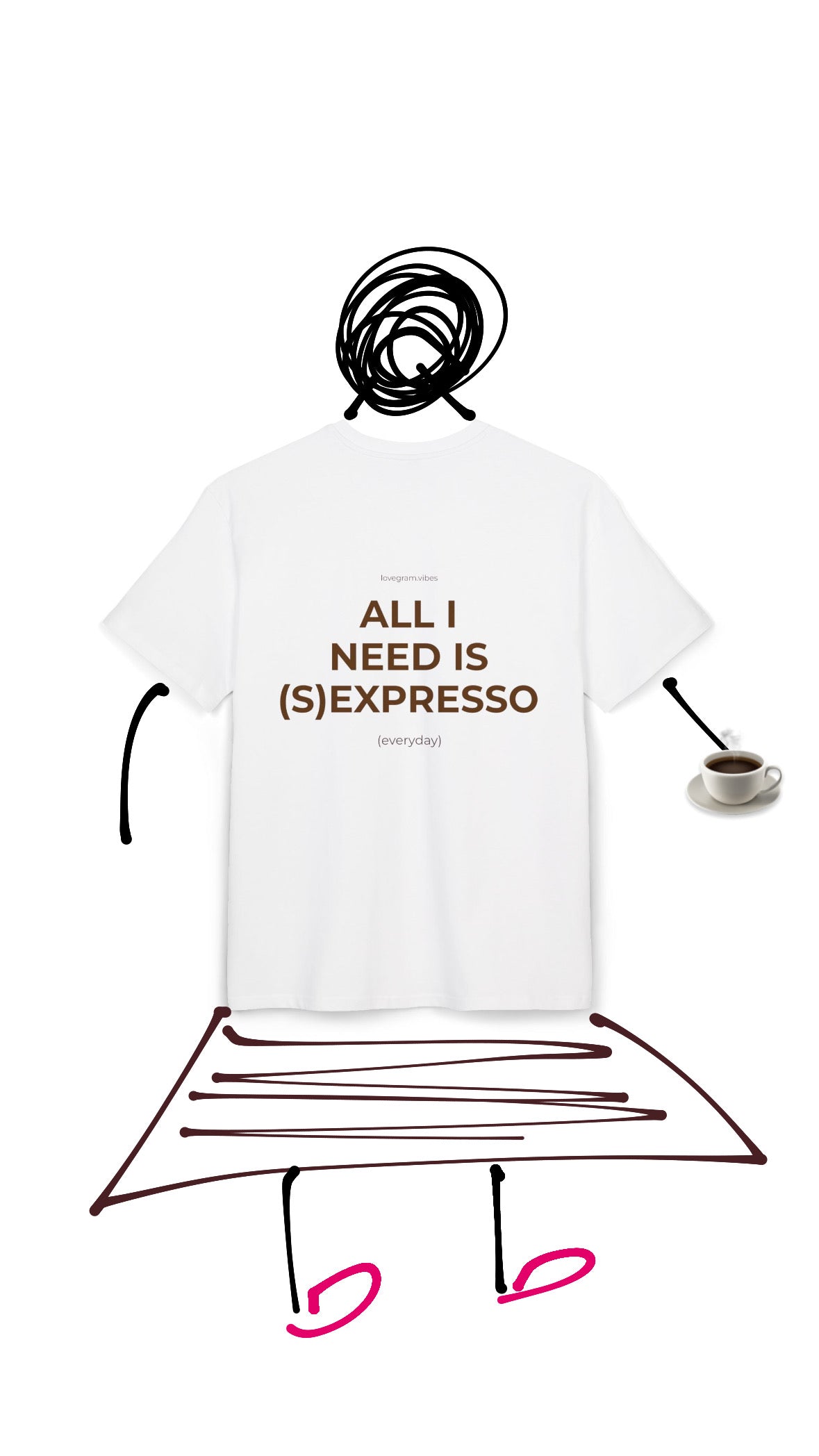 ALL I NEED IS (S)EXPRESSO TRIČKO